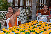 Chiang Mai - Buddhist Monks at Wat Mahawan. 